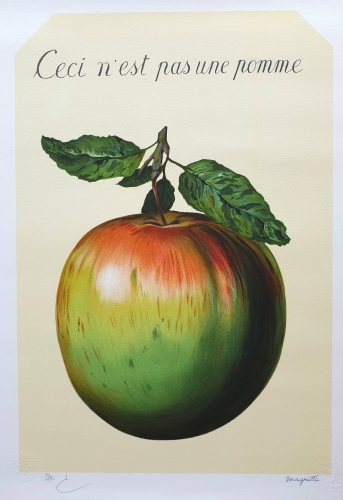 René Magritte - Ceci nest pas une pomme