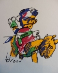 MAN and HORSE