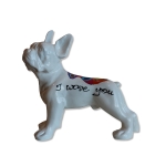 I wove you dog white unique