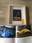 Christo - Umbrellas - including original piece of fabric!