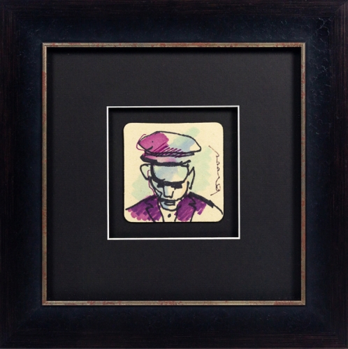 Herman Brood - Carte de bière - John avec la casquette