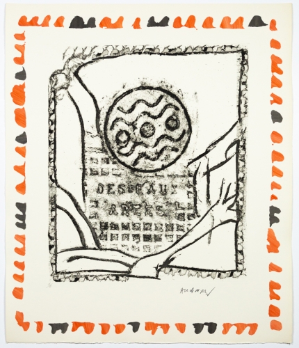 Pierre Alechinsky - Pièces du mobilier urbain, Arles