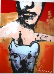 MAN WITH DOG