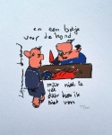 Een botje voor de hond