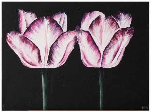 Ria Rijkaart - 2 tulpen