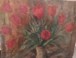 Stilleven van tulpen