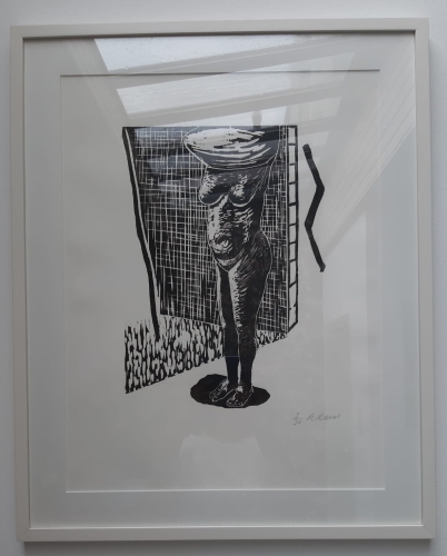 Roger Raveel - Nude I.