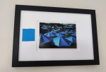 Blue umbrellas - with original fabric
