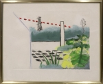Gekleurde tuin