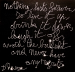 Nothing last forever