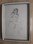 Original sketch giovanna casotto