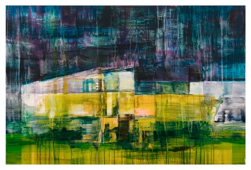Lambert Oostrum - Abstract Landschap 2013.2