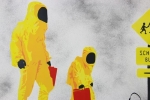 Ziegler T  - First Day at School - stencil/spraypaint  handgesigneerd - beperkte oplage