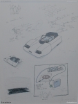 Prova Car II - Collage in plexibox