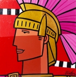 Centurion in red