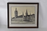 Hallen, Nieuwerck, St.-Maartenskathedraal Ieper