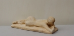 Vrouw in Rust