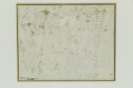 Jean Dubuffet - Paysage et chèvre avec deux personnages