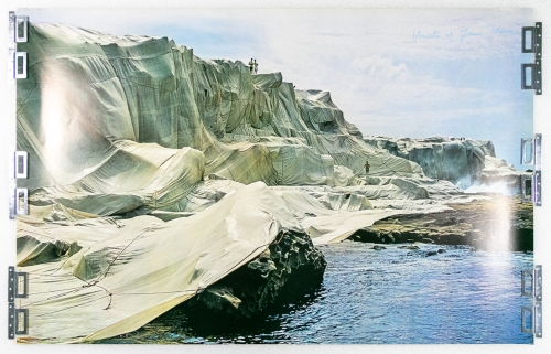 Christo Javacheff - Affiche Enveloppée Côte