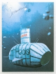 Offset print with gravure