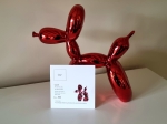 Jeff Koons - Jeff Koons (d'après) - Balloon Dog (Rouge)