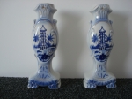 Japanse vazen in Delfts Blauw