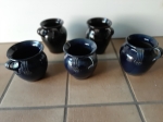 Set wijnkarafjes