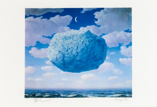 Rene Magritte - La Flèche de Zénon