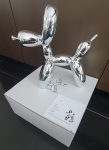 Balloon dog (silver).