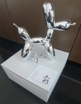 Jeff  Koons (after) - Balloon dog (silver).