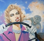 ,,The lady with the monkey,,