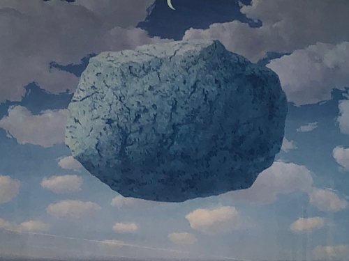 Rene Magritte - la fléche de Zenon
