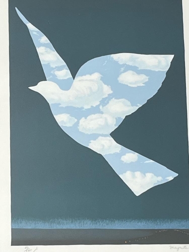 René Magritte - l'oiseau de ciel