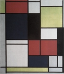 naar piet  Mondriaan  - Tableau no. II