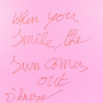 When you smile