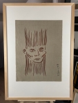 Portrait of Joseph Beuys by Keith Haring