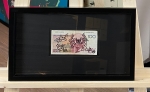 Dessin original sur un billet de 100 BEF