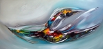 Abstract Blue