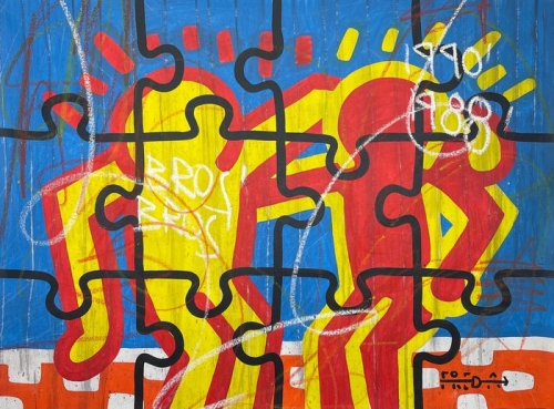 Freda People - Rare Haring Puzzle Series