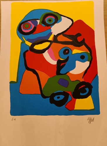 Karel Appel (After) - Zeefdruk