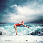 The swimming lesson