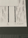 Roger Raveel - Nature in a thought in the void of a square (i)