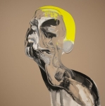 T�te violette sans titre