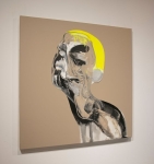 Vladinsky  - Tête violette sans titre