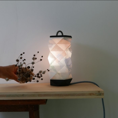 Atelier Jérémy et Marie - - Table lamp - Unfold, the handmade table lamp