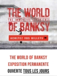 Banksy (after)  - Banksy Flying Balloon Girl - Official Poster of the exhibition Paris 