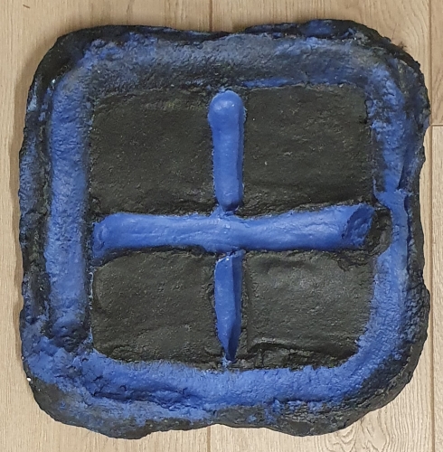 Bram Bogart - Blue black no. 10.D.