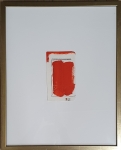 Bram Bogart - Original gouache, ex libris