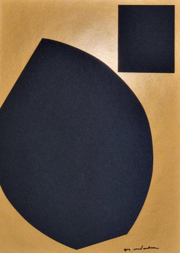 Guy Vandenbranden - Cathédrale - Gouache