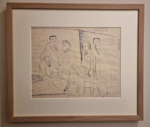 Pierre Alechinsky - Originele tekening 